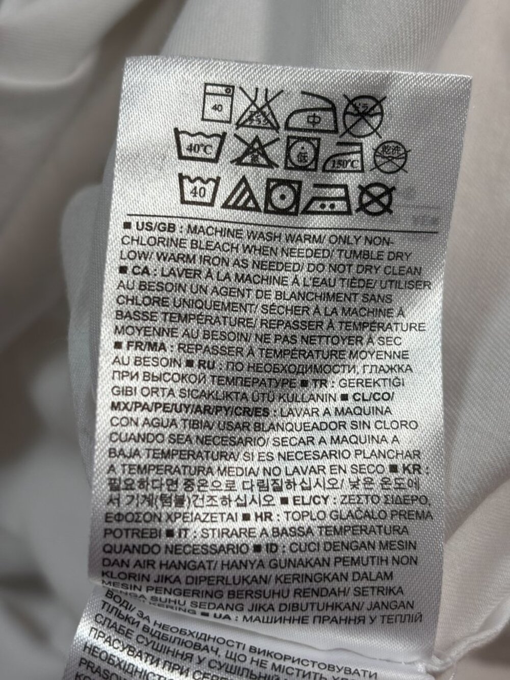 Banana Republic Heritage White Cotton Popover Tunic XL Like New - Picture 6 of 6